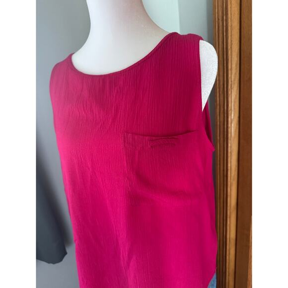 Vintage Sportables 100% Rayon Tank Top Size Small - Picture 4 of 7